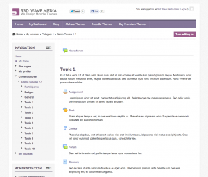 moodle-theme-dishy-course-view