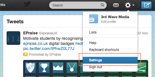 twitter-settings