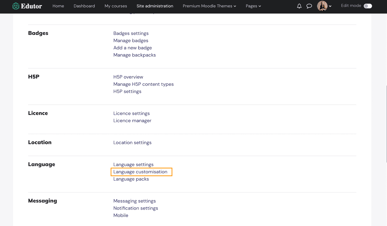 moodle-4.x-change-default-words-and-phrases-1