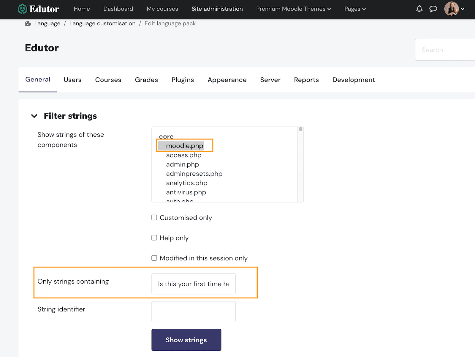 moodle-4.x-change-default-words-and-phrases-4