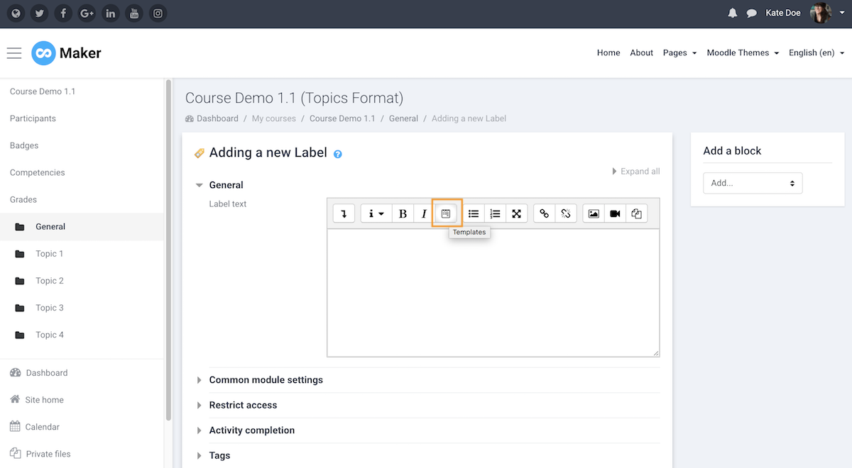 moodle-text-editor-templates-icon