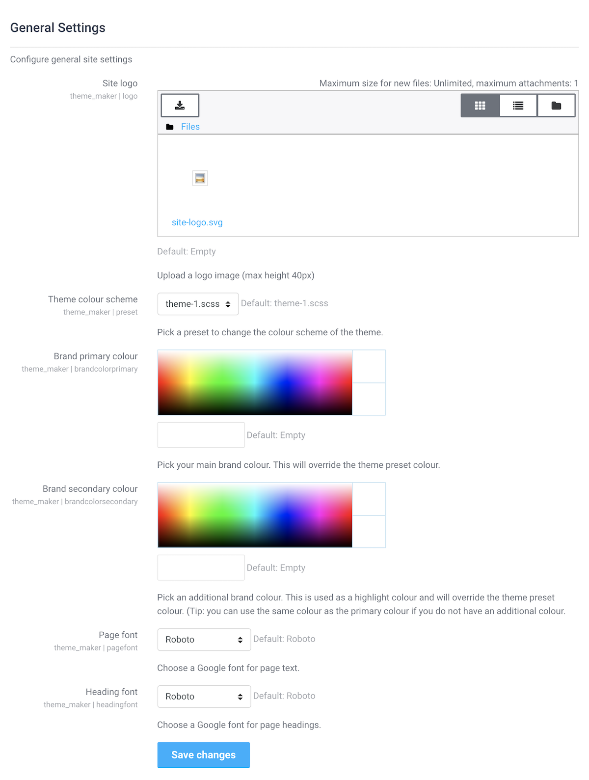 moodle-theme-maker-branding-settings