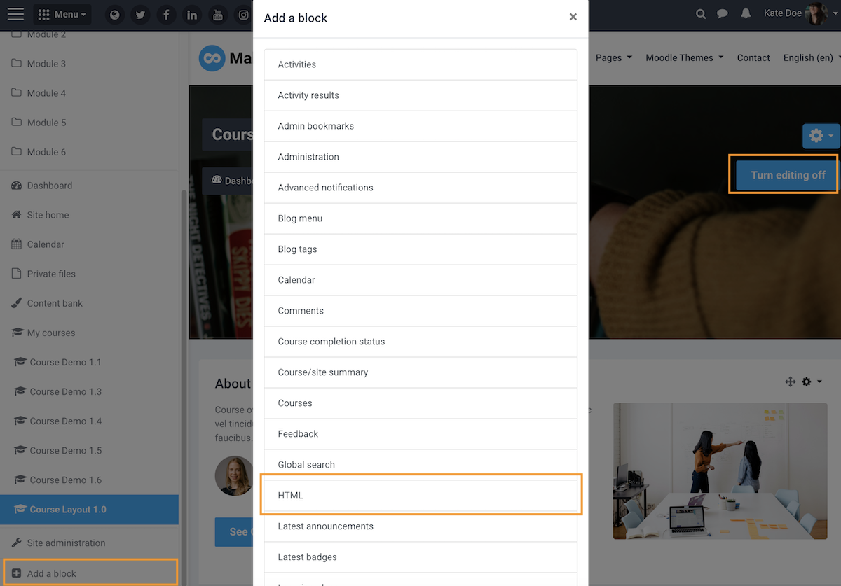 moodle-course-add-a-html-block