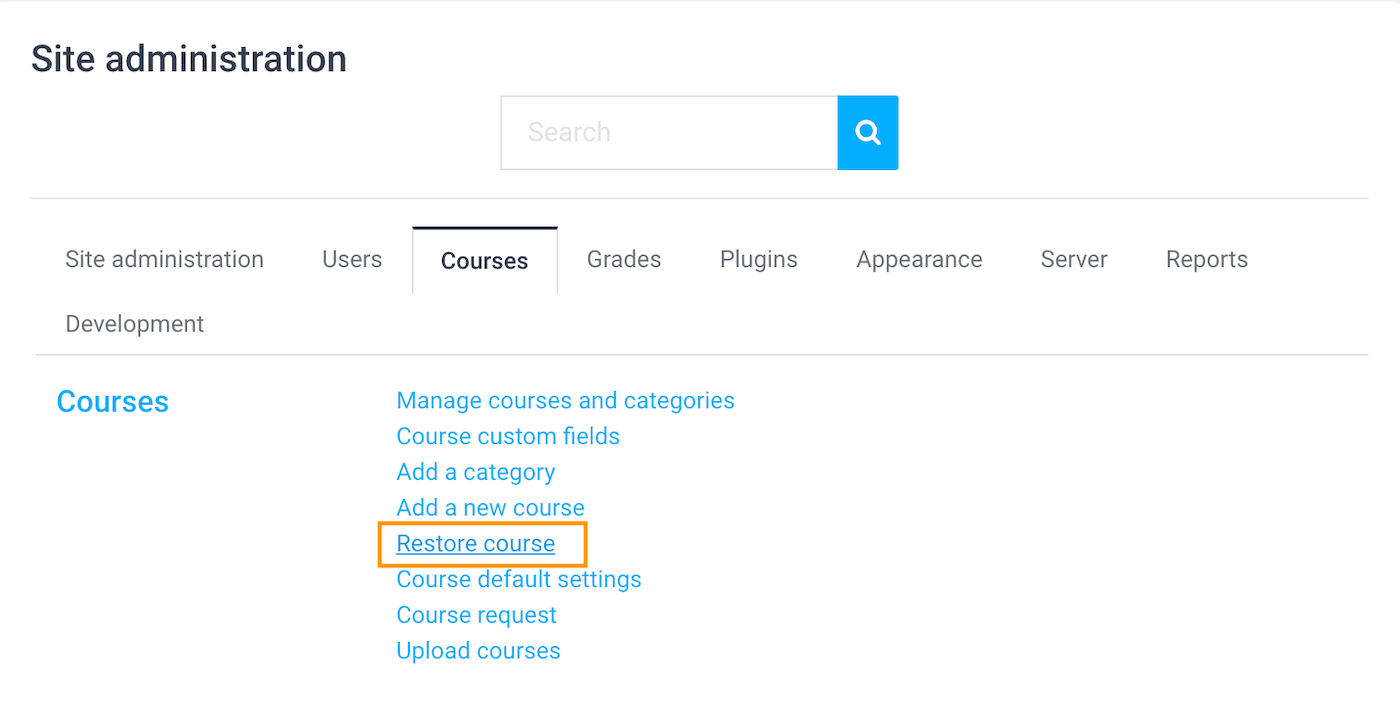 moodle-course-restore-course-option