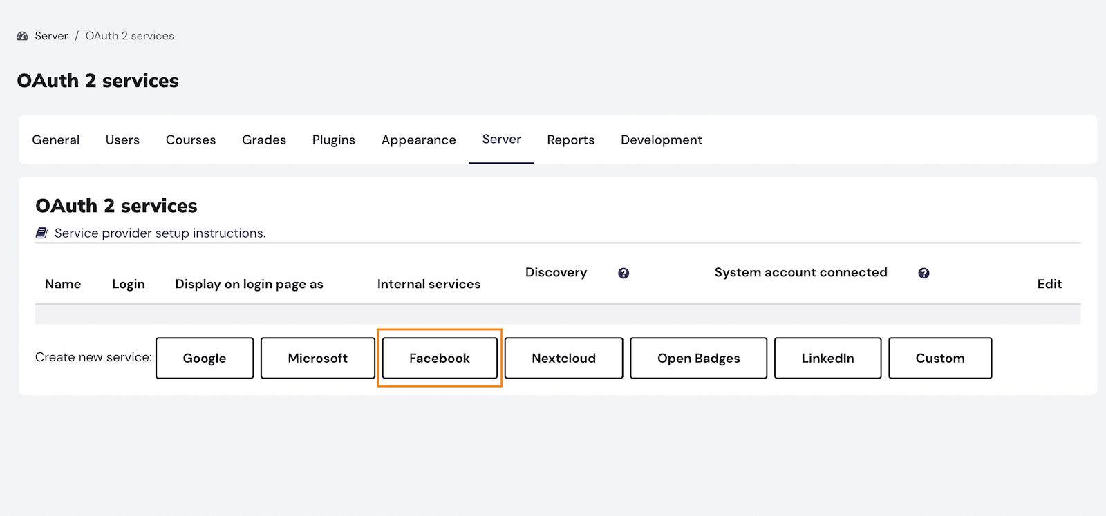 How To Add Facebook Login To Your Moodle 4.0+ Site - eLearning Themes