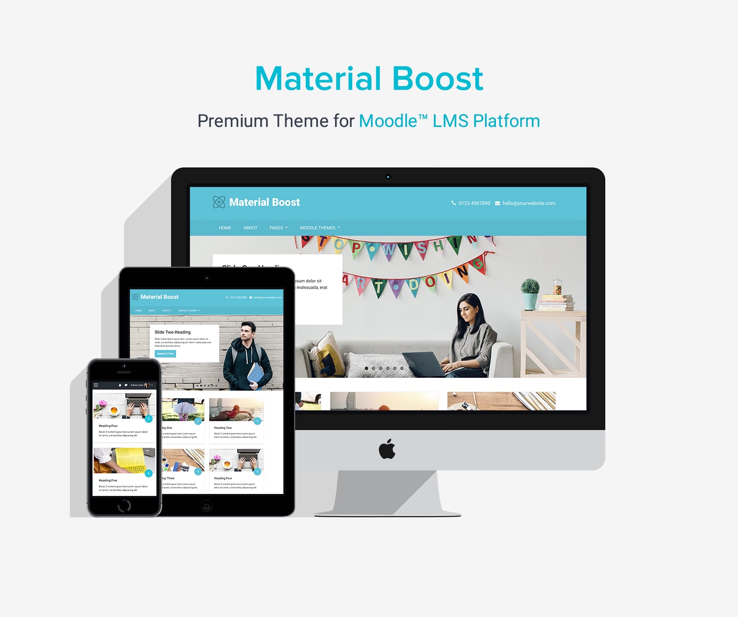 Responsive-Moodle-Theme-Material-Boost-For-Higher-Education-Online-Learning