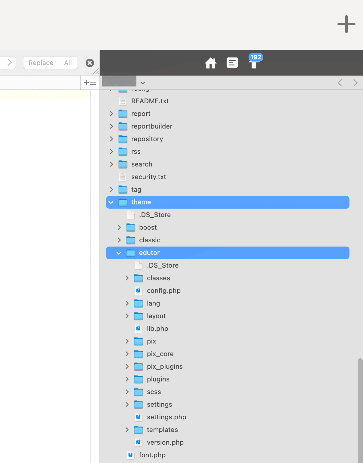 moodle-theme-edutor-installation-ftp-server-folder-structure