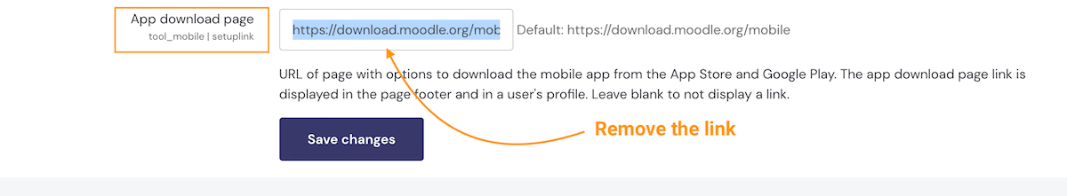 how-to-remove-get-the-mobile-app-link-in-moodle-4.0-edutor-theme-settings