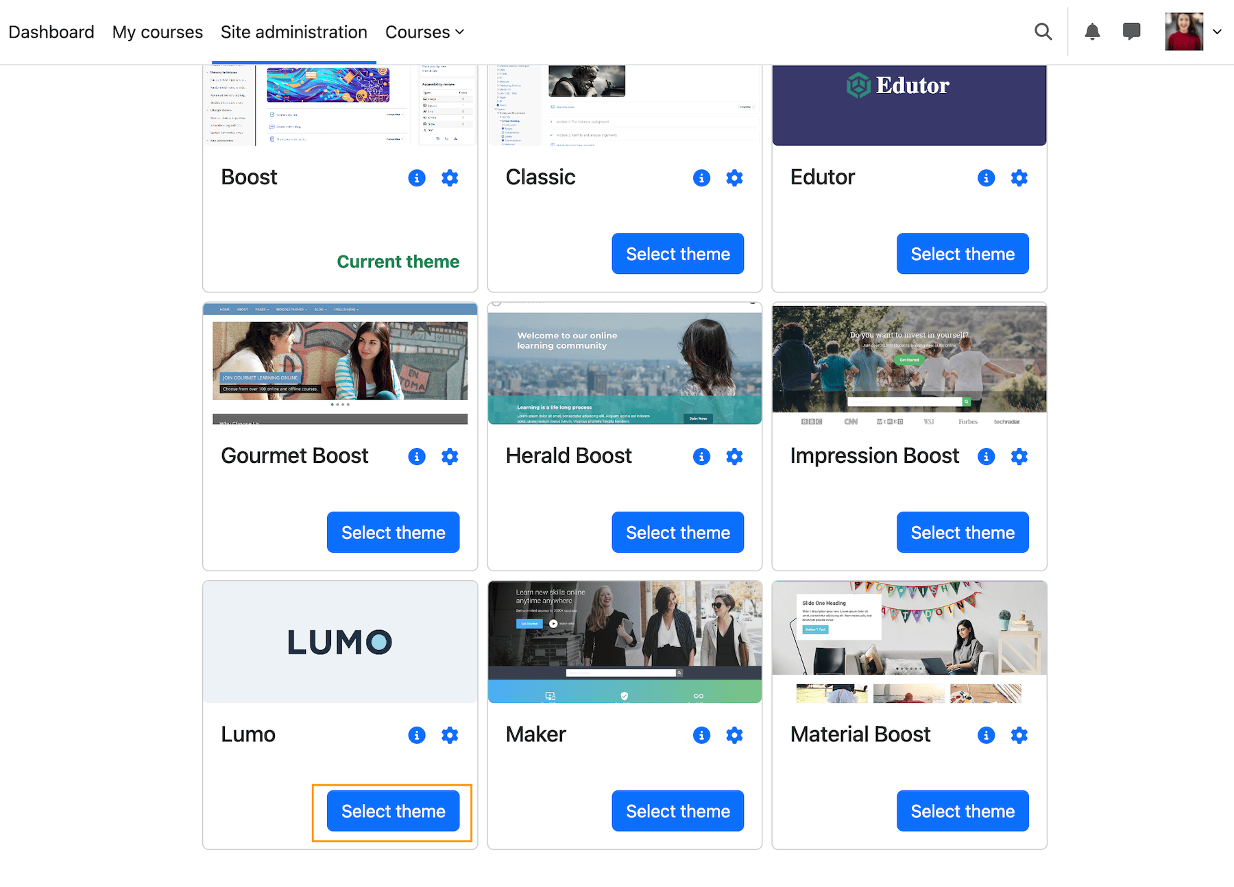 moodle-5-themes-select-theme-page-lumo